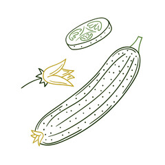 Illustration in hand draw style. Icon, sign, sticker, pin, logo