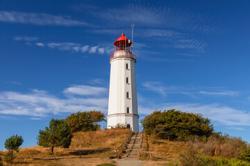 Dornbusch Lighthouse, Hiddensee Island, Mecklenburg-Western Pomerania, Germany