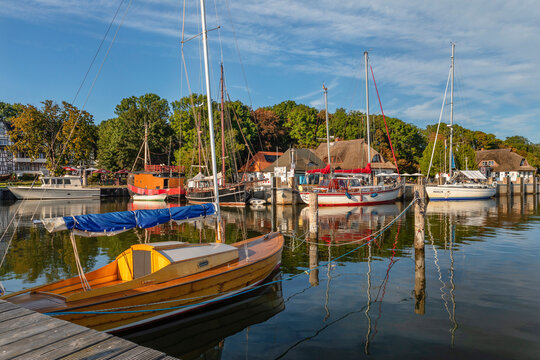 Kloster port, Hiddensee Island, Mecklenburg-Western Pomerania, Germany