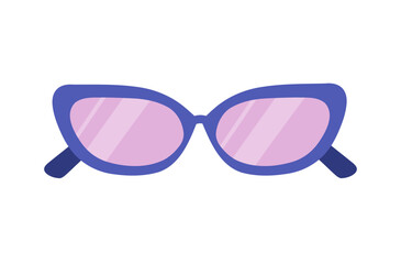 Sunglasses. Summer accessories. Symbol of summer.