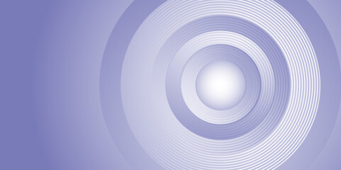 Modern Abstract Blue Background with Circular Geometric Elements. Minimal Blue Abstract Background with Gradient Circles.