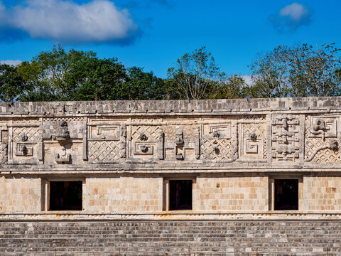 Quadrangle of the Nuns, Uxmal, Yucatan State, Mexico