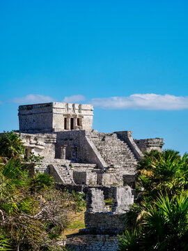 El Castillo, Tulum Archeological Site, Quintana Roo State, Mexico
