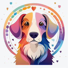 golden retriever with a ball