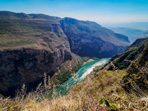 Sumidero Canyon, elevated view, Chiapas State, Mexico