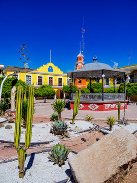 Municipal Park, San Pablo Villa de Mitla, Oaxaca State, Mexico