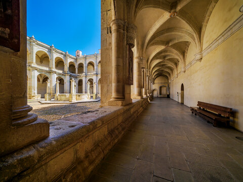 Cloister at the Convent of Santo Domingo de Guzman, Oaxaca de Juarez, Oaxaca State, Mexico
