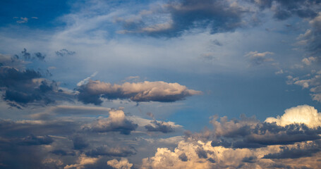 clouds in the sky