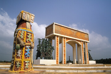 Door of No Return, a memorial arch to the enslaved Africans in Ouidah, Benin