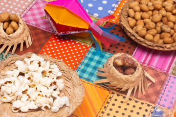 delicious cake and June snacks - June party