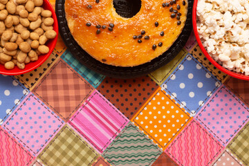 delicious cake and June snacks - June party
