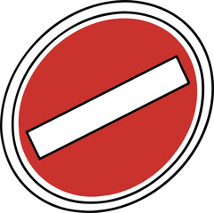 no smoking sign isolated