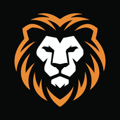 lion head vector illustration