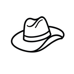 cowboy hat vector illustration