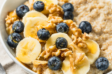 Warm Organic Steel Cut Oatmeal