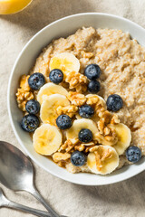 Warm Organic Steel Cut Oatmeal