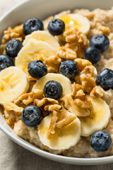 Warm Organic Steel Cut Oatmeal