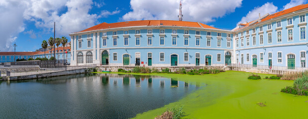 View of Capela de Sao Roque dos Calafates on a sunny day, Lisbon, Portugal, Europe