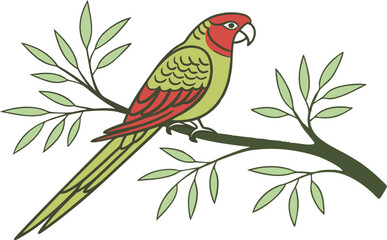 red and yellow macaw