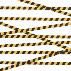 seamless pattern with black and yellow warning stripes