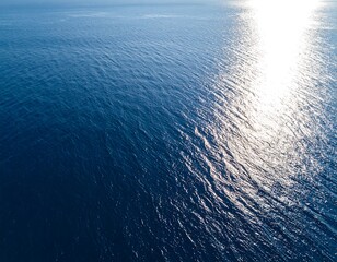 Fototapeta premium Wide ocean surface