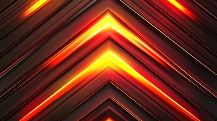 Obraz premium Abstract dynamic arrow pattern