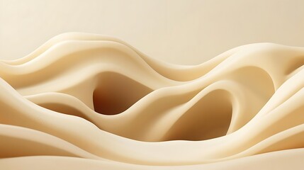 Obraz premium Abstract flowing fabric (1)