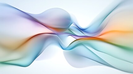 Naklejka premium Abstract flow of colors