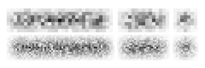 Pixel blur censor square mosaic. Censorship png effect, unknown face sensitive content. Vector people bg, image censure bar. Blurry naked body pattern, private transparent box. Explicit secret shape