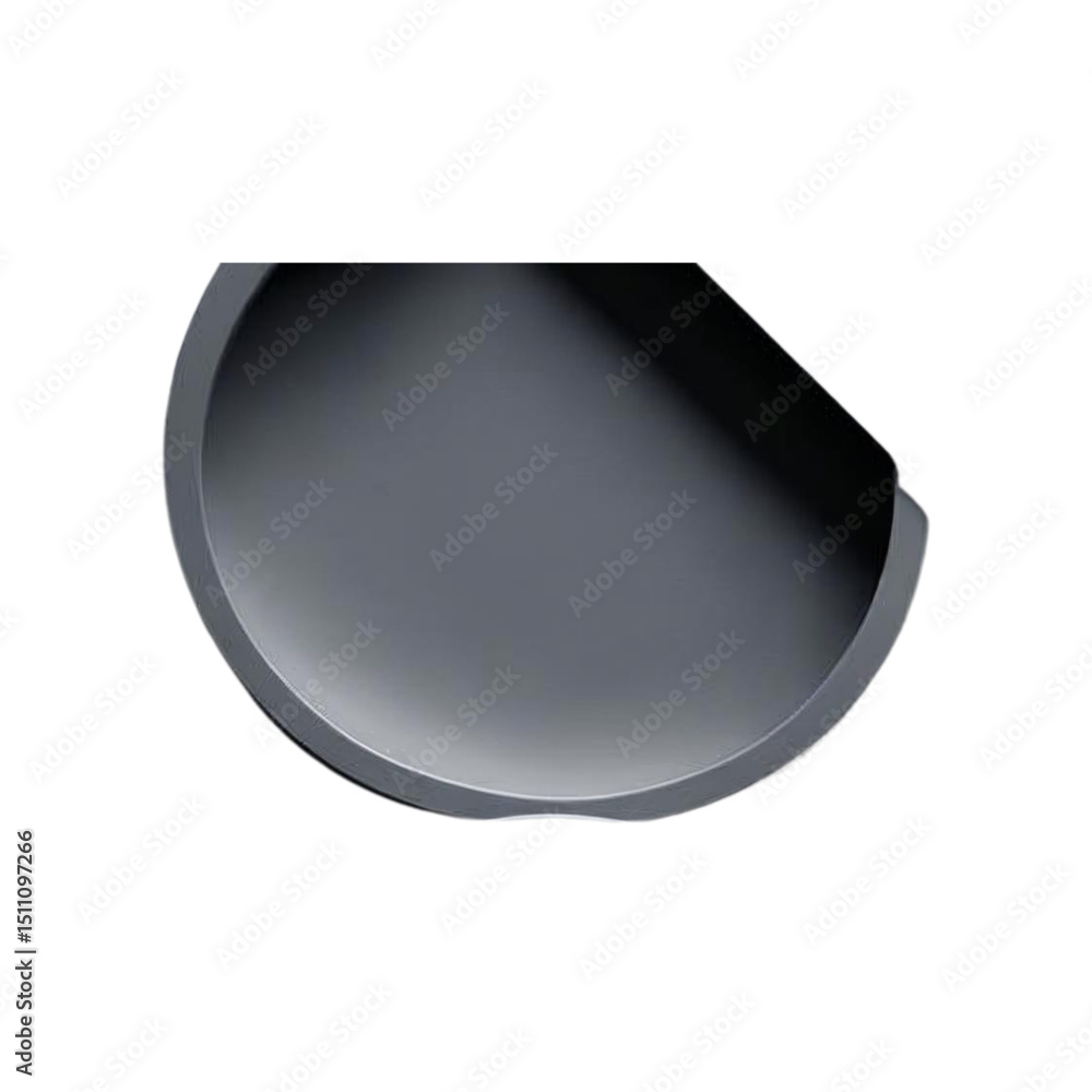 Poster gray half circle shape graphic design element for backgrounds and modern abstract art projects and t
