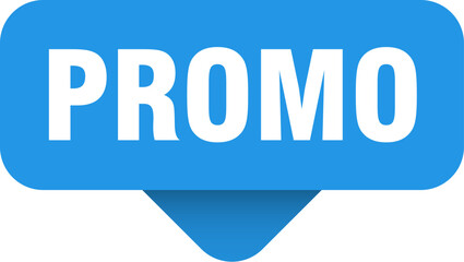 promo sticker. promo sign on transparent background