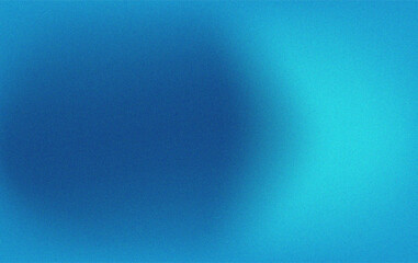 A vibrant blue gradient featuring a soft transition with a grainy noise texture Abstract sparkling blue gradient background with grainy texture