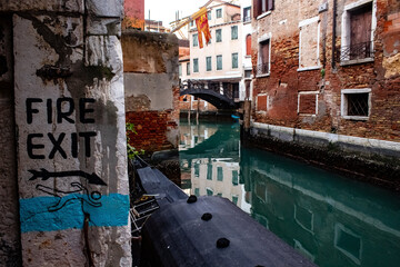 canal in venice