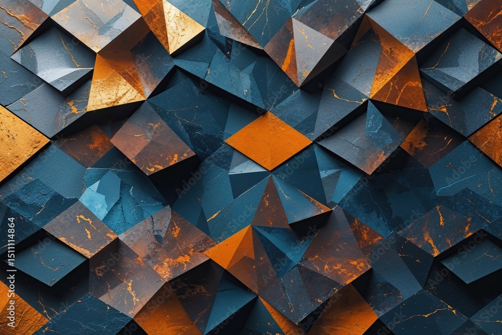 Poster abstract geometric technology pattern weave background design