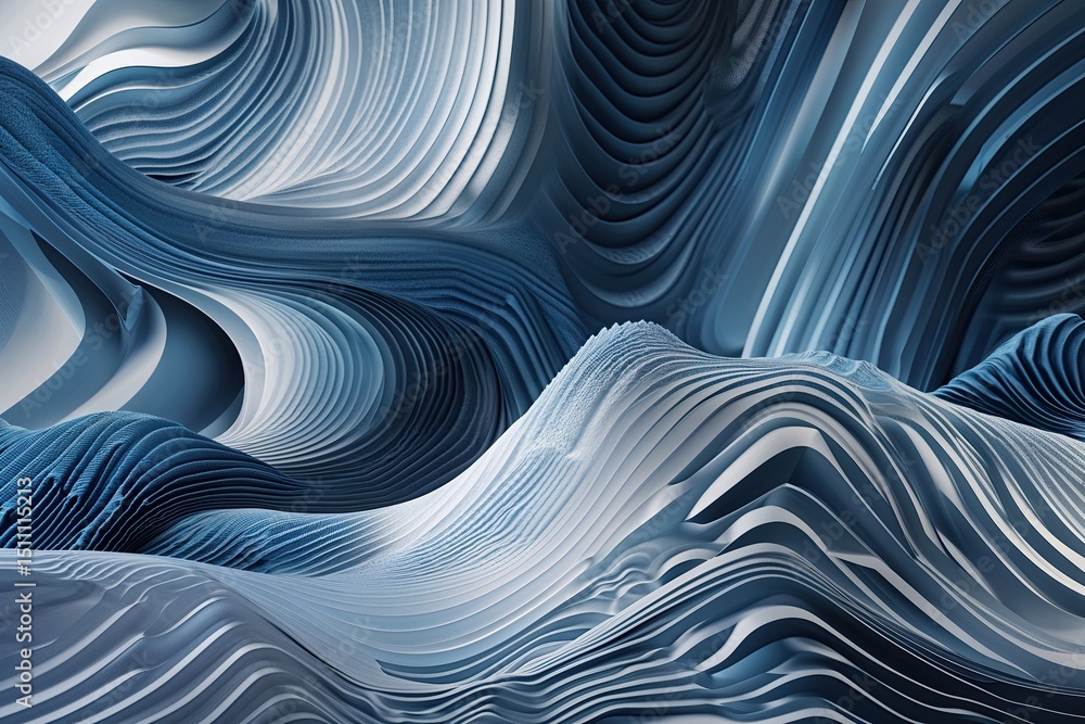 Poster sophisticated abstract background featuring dynamic wave patterns and geometric textures