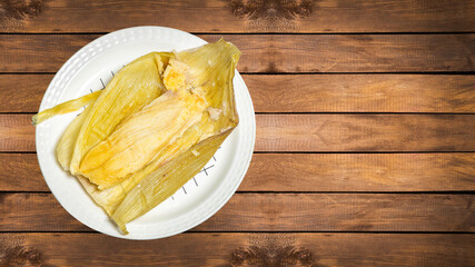 Boyacenses sweet corn buns - Traditional colombian food