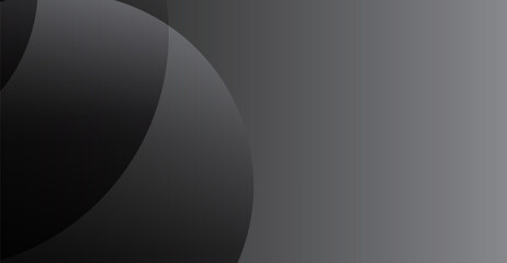 Elegant gray gradient background with curved overlays offering a minimalist and modern design ideal for technological or corporate presentations, websites or artistic projects