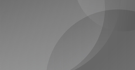 Elegant Gray Gradient with Intersecting Circles Abstract Background Design for Modern Presentations and Digital Art Projects with Smooth Transitions