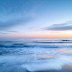 Majestic Ocean Wave Approaching the Shoreline