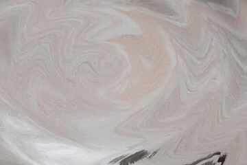 渦を巻く抽象的テクスチャ　背景オレンジ 