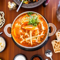 Traditional Indian Tandoori Curry Bow