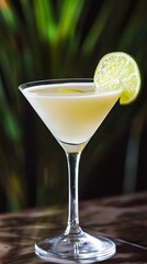 Refreshing Florida Key Lime Pie Martini Miami dessert cocktail