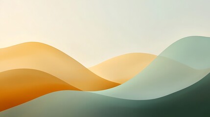 Abstract wavy landscape (5)