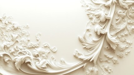 Ornate wall paneling design (5)