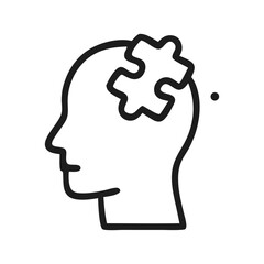 Puzzle Piece Head: Mental Process & Solution Concept