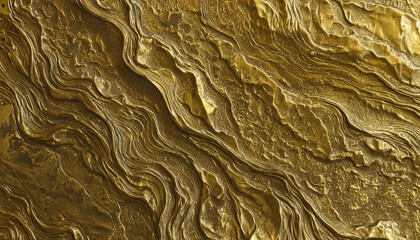 Rich, flowing golden texture resembling resin, lava, or metallic liquid