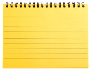Yellow notepad