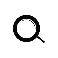 magnifying glass icon or search icon in smartphone apps
