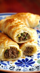 Savory Sfiha Syria open faced meat pies