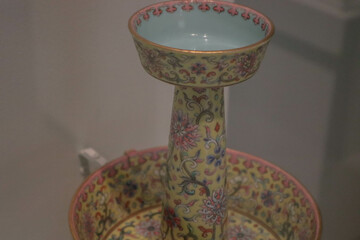 pretty floral ceramic art